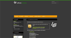 Desktop Screenshot of lefevre-services.fr